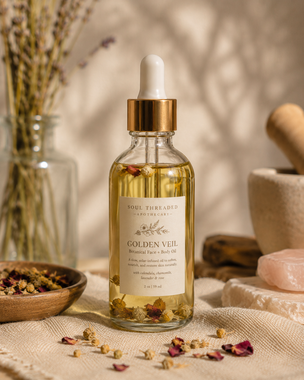 Golden Veil | Botanical Oil